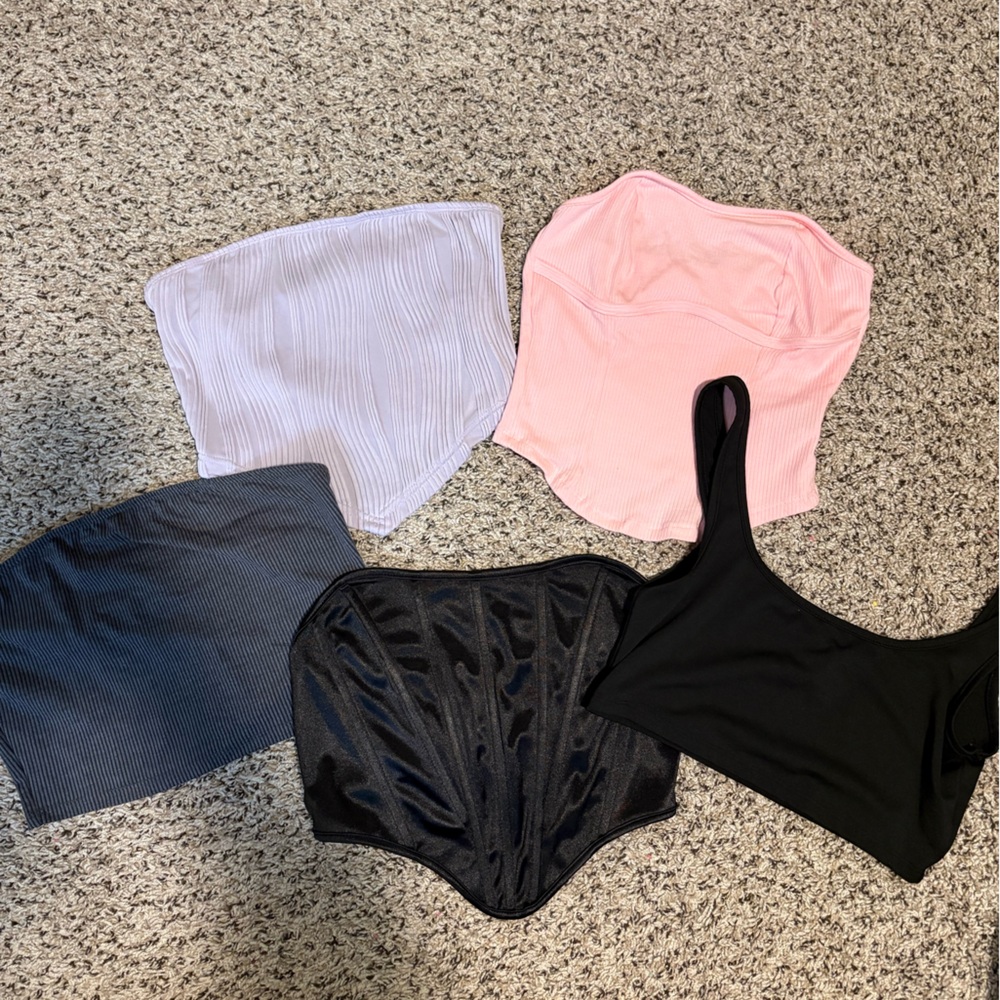 Womens Tube Top/Tank Top Bundle